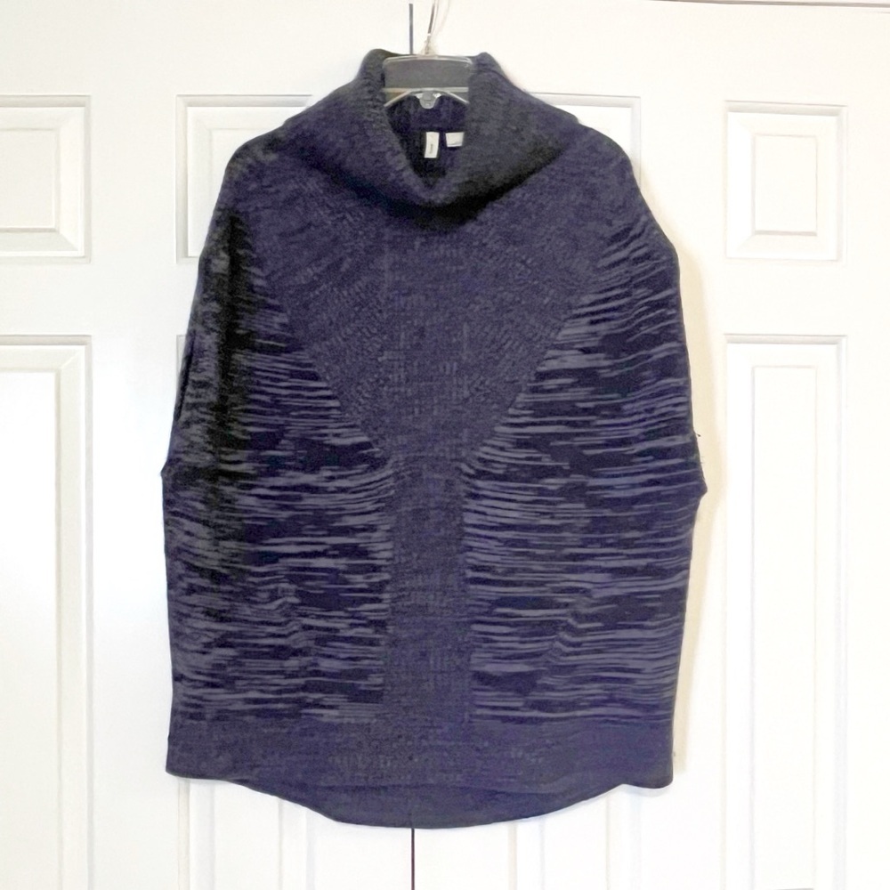 Anthropologie MOTH Cashmere Blend Sleeveless Cowl Neck Sweater – Purple – XL